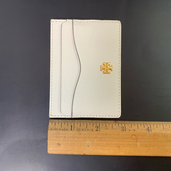Tory Burch EMERSON SLIM CARD CASE IVORY - Picture 5 of 8